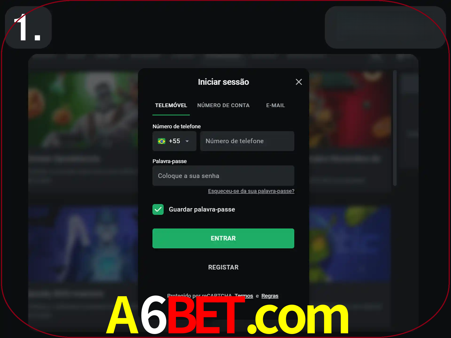 Acesse o site.